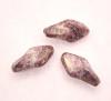 Torciglione, 19x10 mm., Ametista marmorizzato Torciglione, 19x10 mm., Ametista marmorizzato