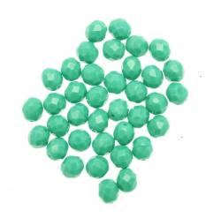 Mezzo cristallo colore Verde tiffany