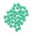 Mezzo cristallo colore Verde tiffany
