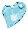 Sw Ciondoli Cuore Obliquo 17mm Aquamarine Sw Ciondoli Cuore Obliquo 17mm Aquamarine