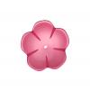 Fiore a cinque petali, 40 mm., colore Fucsia scuro perlato Fiore a cinque petali, 40 mm., colore Fucsia scuro perlato