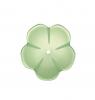 Fiore a cinque petali, 40 mm., colore Verde perlato Fiore a cinque petali, 40 mm., colore Verde perlato